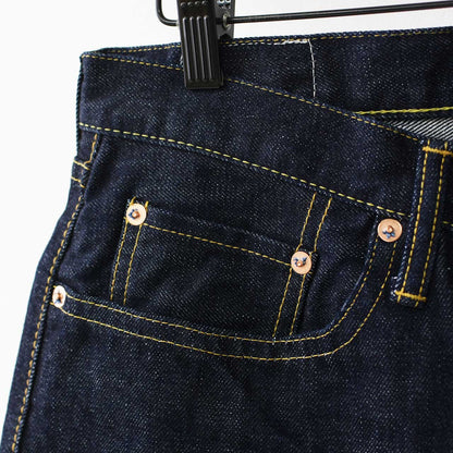 Sanca [サンカ] 15.5OZ DENIM TAPERED 5P [S24FPT01] 15.5オンス デニム テーパード ユーズド 5Pパンツ [2025SS]