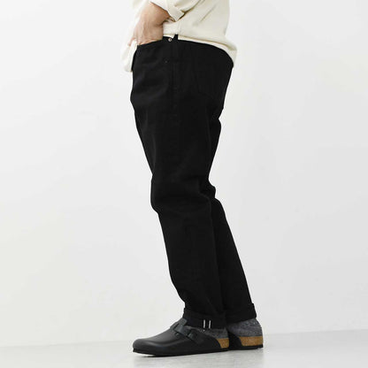 Sanca [サンカ] 15.5OZ DENIM TAPERED 5P [S24FPT03] 15.5オンス デニム テーパード ユーズド 5Pパンツ [2025SS]