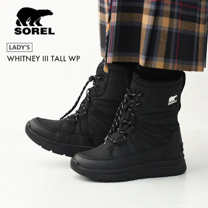 SOREL [ソレル] WHITNEY III TALL WP [NL-5284] ウィットニー3 トールウォータープルーフ・ブーツ・スリップオン・防水・スノーブーツ・LADY'S [2025AW]