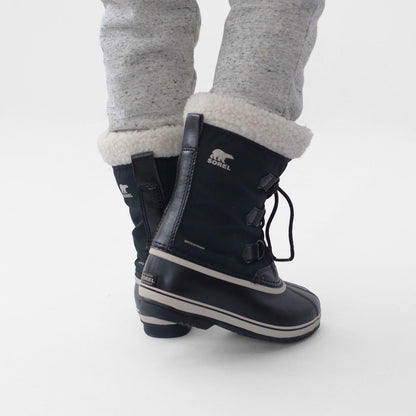 SOREL [ソレル正規代理店] YOOT PAC NYLON WP [NY5191] ユートパックナイロン ウォータープルーフ・スノーブーツ・ウィンターブーツ・「大人も履けるサイズ・キッズサイズ・24CM」子供用・キッズ（こちらはKIDSモデルです）雪・LADY’S / KID’S [2025AW]