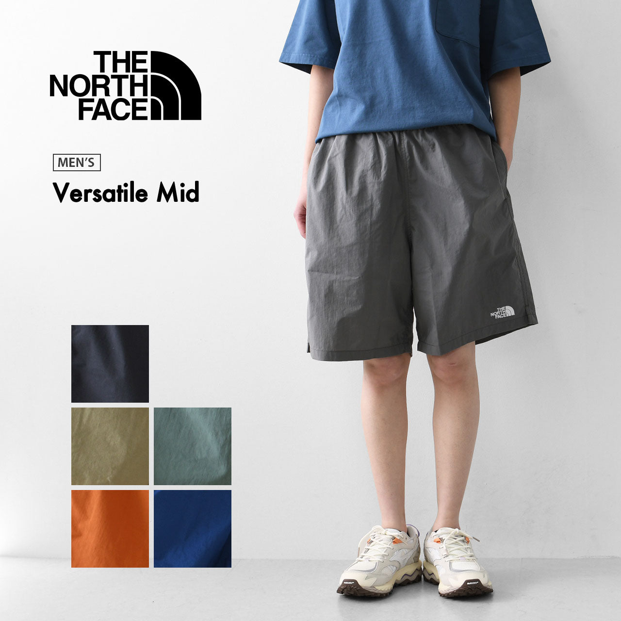 THE NORTH FACE [ザ ノースフェイス正規代理店] Versatile Mid [NB42331] バーサタイルミッド（メンズ）・MEN'S [2025SS]