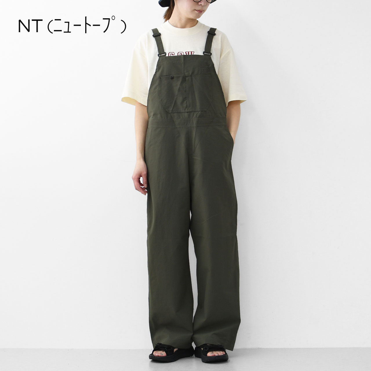 THE NORTH FACE [ザ ノースフェイス正規代理店] TNF Be Free Overall [NBW32530] TNFビーフリーオーバーオール（レディース） [2025SS]