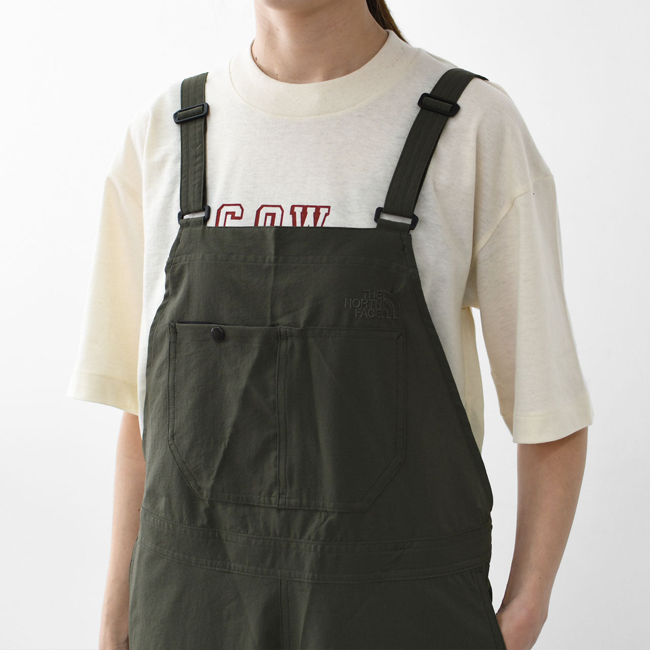 THE NORTH FACE [ザ ノースフェイス正規代理店] TNF Be Free Overall [NBW32530] TNFビーフリーオーバーオール（レディース） [2025SS]