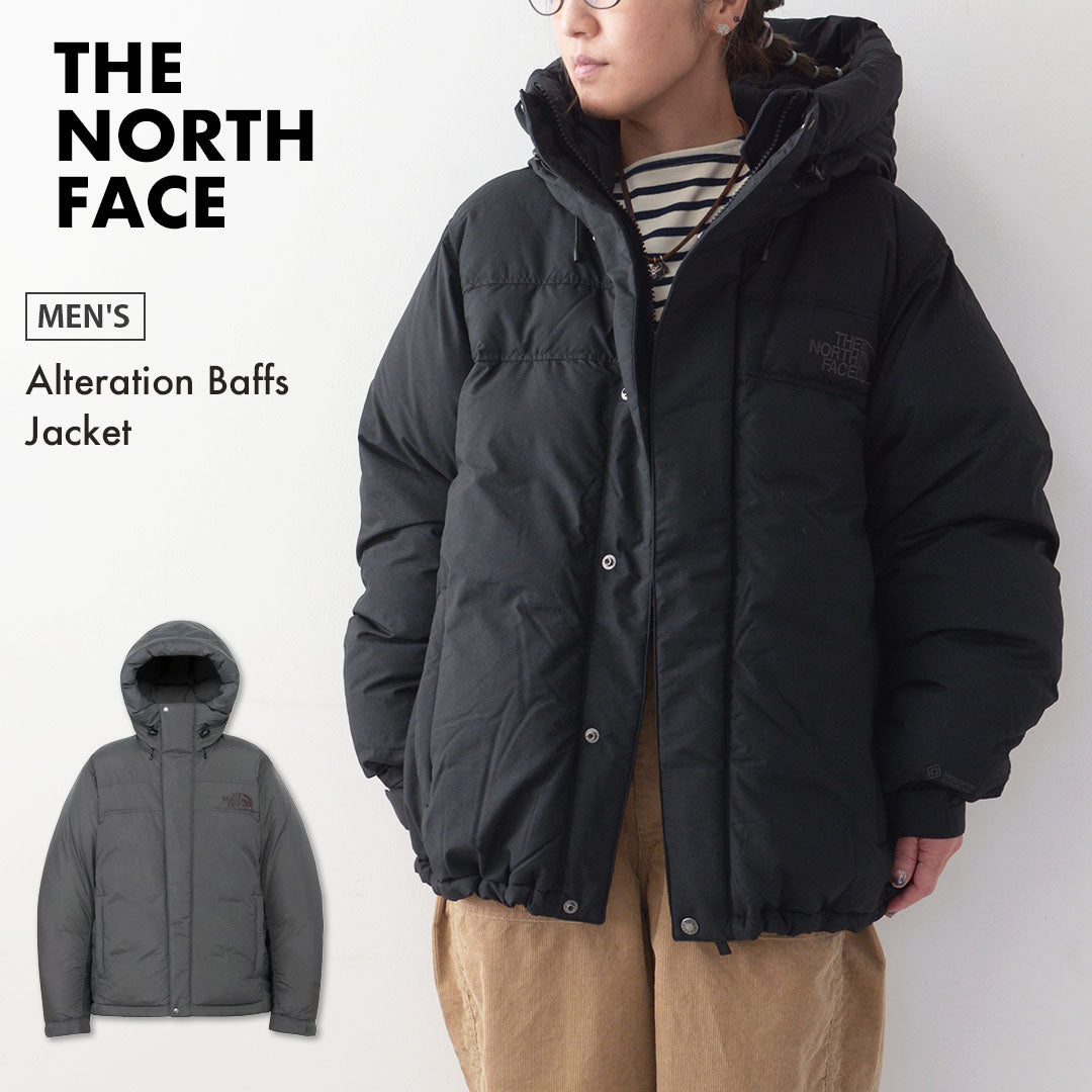 THE NORTH FACE  [ザ・ノース・フェイス正規代理店] Alteration Baffs Jacket [ND92564] オルタレーションバフズジャケット（ユニセックス）・ダウンジャケット・フード付きジャケット・中わた・保温・はっ水・キャンプ・焚き火・アウトドア・MEN'S / LADY'S [2025AW]