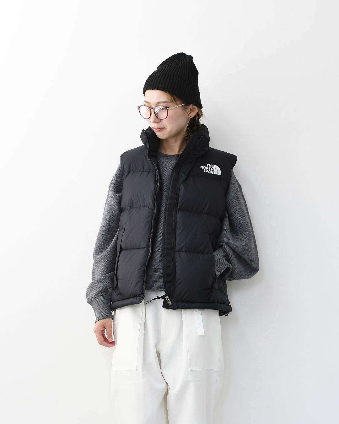 THE NORTH FACE  [ザ・ノース・フェイス正規代理店] Nuptse Vest [NDW92557] ヌプシベスト・ベスト・ダウンベスト・キャンプ・アウトドア・LADY'S [2025AW]