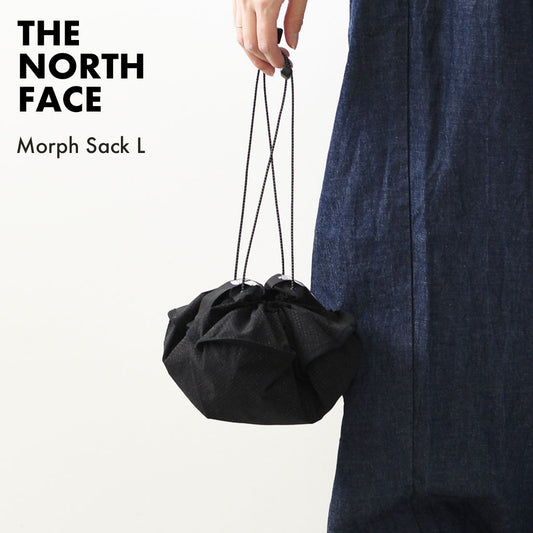 THE NORTH FACE [ザ ノースフェイス正規代理店] Morph Sack L [NN22600] モルフサックL・巾着型ポーチ・ナイロンポーチ・アウトドア・MEN'S / LADY'S [2026AW]