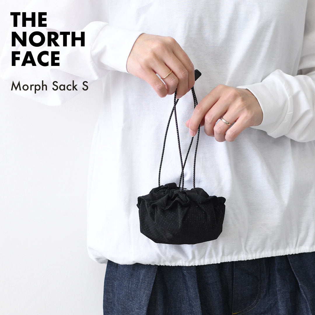 THE NORTH FACE [ザ ノースフェイス正規代理店] Morph Sack S [NN22602] モルフサックS・巾着型ポーチ・ナイロンポーチ・アウトドア・MEN'S / LADY'S [2026AW]