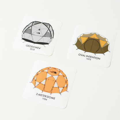 THE NORTH FACE [ザ・ノース・フェイス] GEODESIC DOME STICKER [NN31804] ジオデックドームステッカー[STANDARD]
