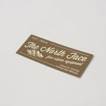 THE NORTH FACE [ザ・ノース・フェイス] TNF Print Sticker [NN32348] TNFプリントステッカー[2024AW]