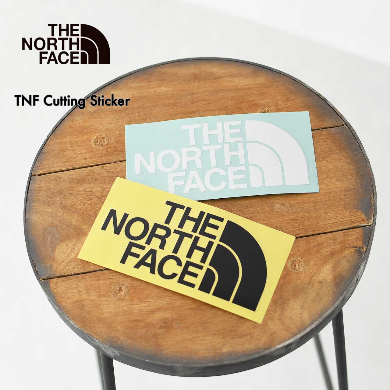 THE NORTH FACE [ザ・ノース・フェイス] TNF Cutting Sticker [NN32513] TNFカッティングステッカー [2025SS]