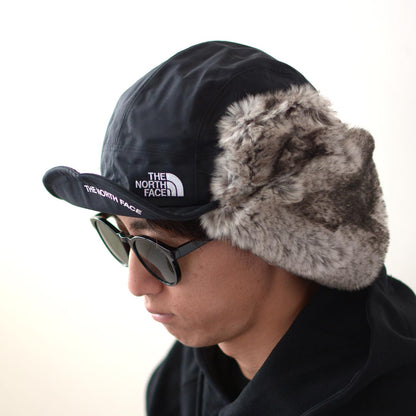 THE NORTH FACE [ザ ノースフェイス正規代理店] Frontier Cap [NN42537] フロンティアキャップ（ユニセックス）・耳あて付き・裏ボア・フリース・アウトドア・キャンプ・ウィンターグッズ・冬小物・撥水・防水・防寒・保温・もこもこ・あったか・MENS/LADYS [2025AW]