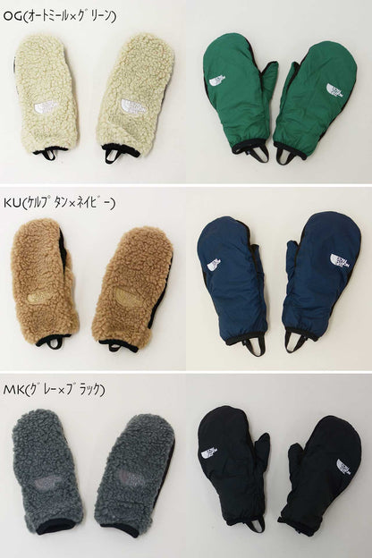 THE NORTH FACE [ザ ノースフェイス正規代理店] Reversible Extreme Pile Mitt [NN62407] リバーシブル エクストリーム パイル ミット[2024AW]