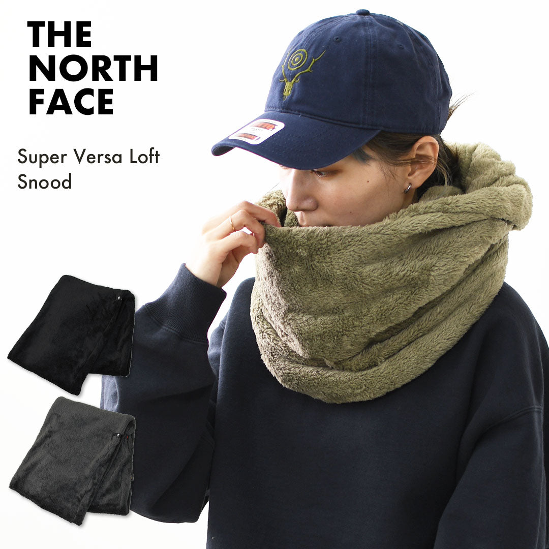 THE NORTH FACE [ザ ノースフェイス正規代理店] Super Versa Loft Snood [NN72507] スーパーバーサロフトスヌード（ユニセックス）・マフラー・スヌード・フリース・アウトドア・キャンプ・ウィンターグッズ・冬小物・防寒・保温・MENS/LADYS [2025AW]