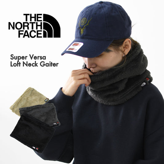 THE NORTH FACE  [ザ・ノース・フェイス正規代理店] Super Versa Loft Neck Gaiter [NN72508] スーパーバーサロフトネックゲイター（ユニセックス）・シェルパフリース・保温性・軽量・キャンプ・アウトドア・MEN'S/LADY'S [2025AW]
