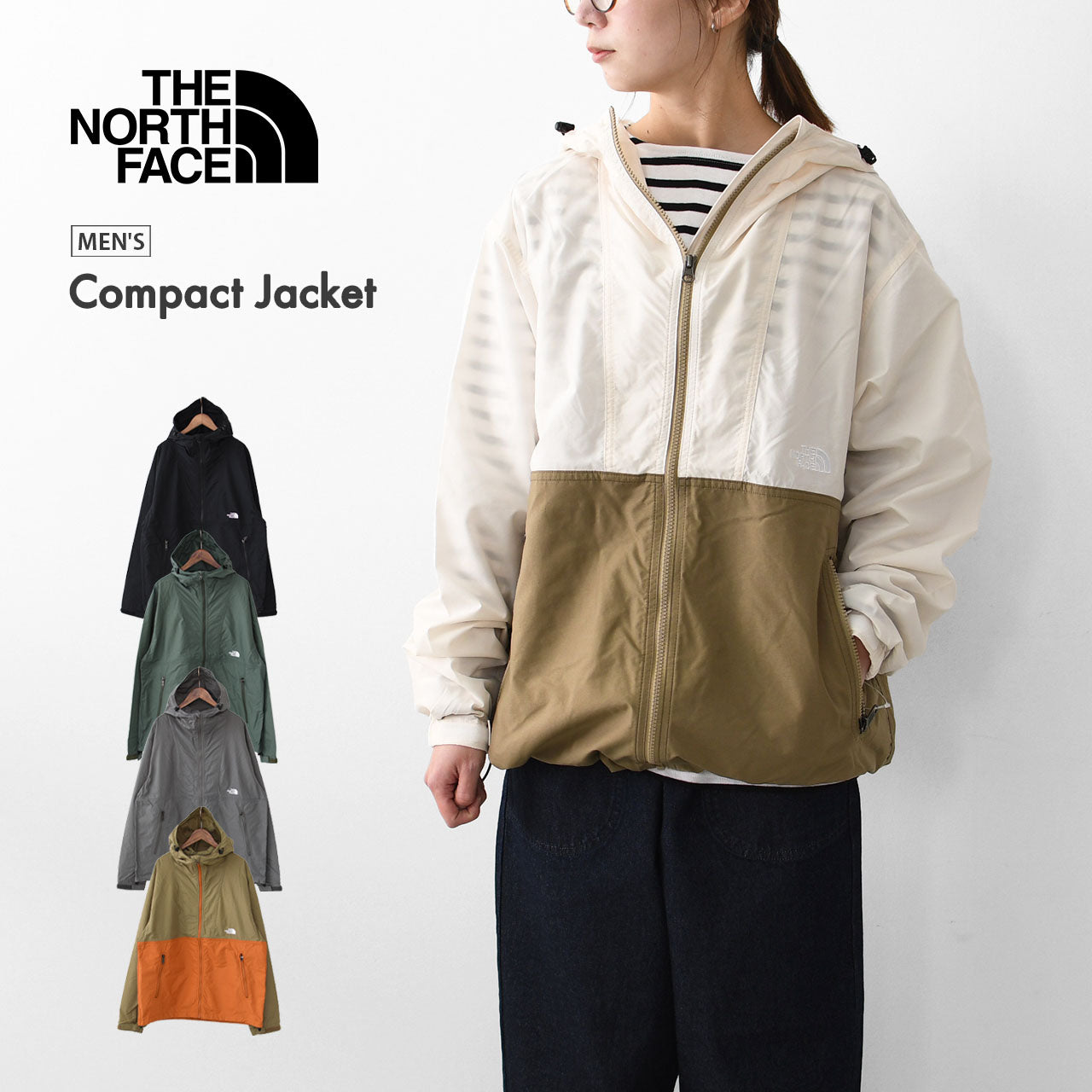 THE NORTH FACE  [ザ・ノース・フェイス正規代理店] M Compact Jacket [NP72230] コンパクトジャケット・MEN'S [2025SS]