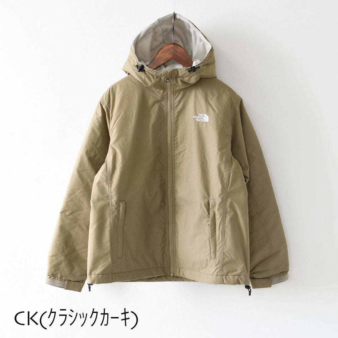 THE NORTH FACE  [ザ ノースフェイス正規代理店] W Compact Nomad Jacket [NPW72531] コンパクトノマドジャケット（レディース）・中わたジャケット・軽量・はっ水・キャンプ・アウトドア・LADY'S [2025AW]