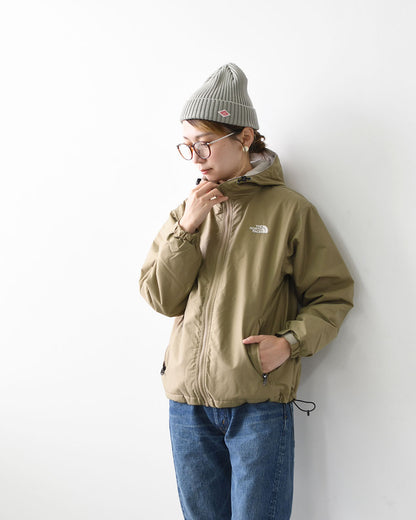 THE NORTH FACE  [ザ ノースフェイス正規代理店] W Compact Nomad Jacket [NPW72531] コンパクトノマドジャケット（レディース）・中わたジャケット・軽量・はっ水・キャンプ・アウトドア・LADY'S [2025AW]