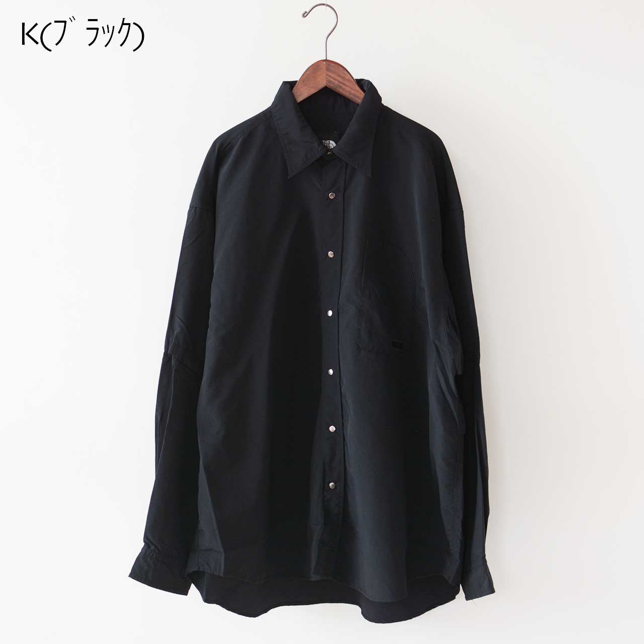 THE NORTH FACE  [ザ・ノース・フェイス正規代理店] L/S Enride Shirt [NR62461] ロングスリーブエンライドシャツ（ユニセックス）[2024AW]