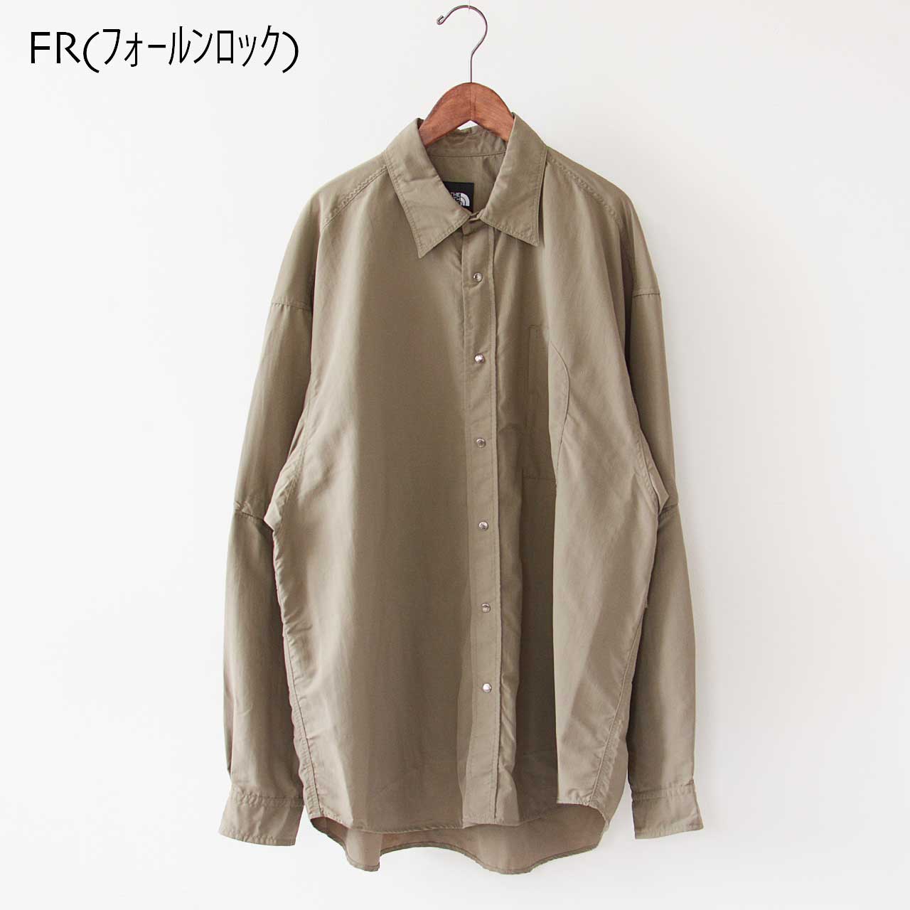 THE NORTH FACE  [ザ・ノース・フェイス正規代理店] L/S Enride Shirt [NR62461] ロングスリーブエンライドシャツ（ユニセックス）[2024AW]