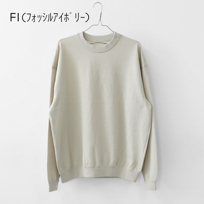 THE NORTH FACE  [ザ・ノース・フェイス正規代理店] L/S Ripple Knit Crew [NT12641] ロングスリーブリップルニットクルー（ユニセックス）・長袖Tシャツ・シンプル・ニットソー・MEN'S / LADY'S [2026SS]