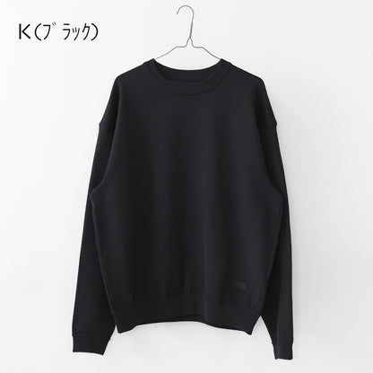 THE NORTH FACE  [ザ・ノース・フェイス正規代理店] L/S Ripple Knit Crew [NT12641] ロングスリーブリップルニットクルー（ユニセックス）・長袖Tシャツ・シンプル・ニットソー・MEN'S / LADY'S [2026SS]