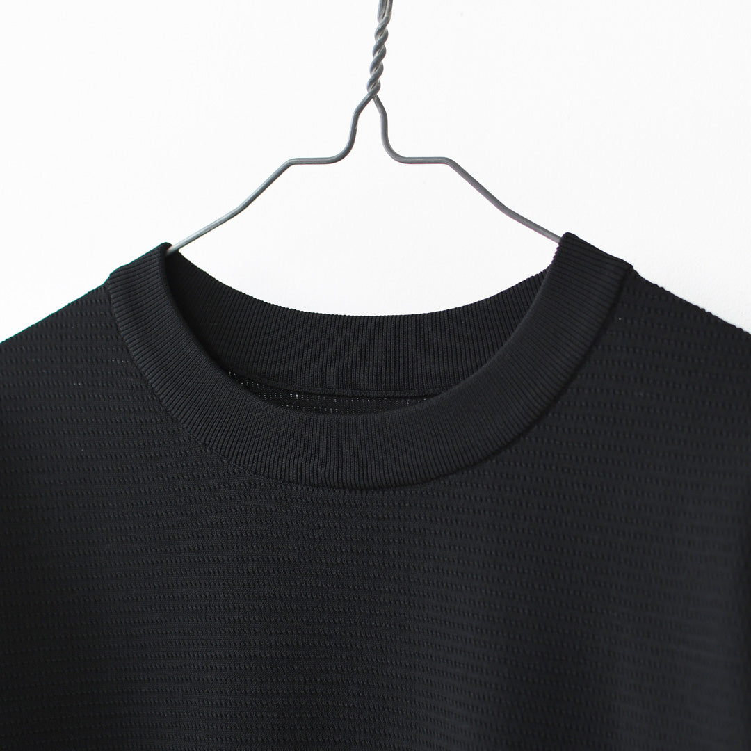 THE NORTH FACE  [ザ・ノース・フェイス正規代理店] L/S Ripple Knit Crew [NT12641] ロングスリーブリップルニットクルー（ユニセックス）・長袖Tシャツ・シンプル・ニットソー・MEN'S / LADY'S [2026SS]