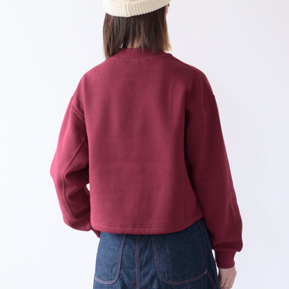 THE NORTH FACE  [ザ・ノースフェイス正規代理店] W's Better Terry Cropped Crew [NTW62435] ベターテリークロップドクルー [2024AW]