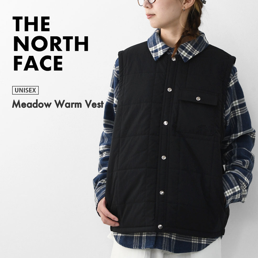 THE NORTH FACE  [ザ・ノース・フェイス正規代理店] Meadow Warm Vest [NY82530] メドウウォームベスト(ユニセックス)・ベスト・ダウンベスト・中綿・キャンプ・アウトドア・MEN'S/LADY'S [2025AW]