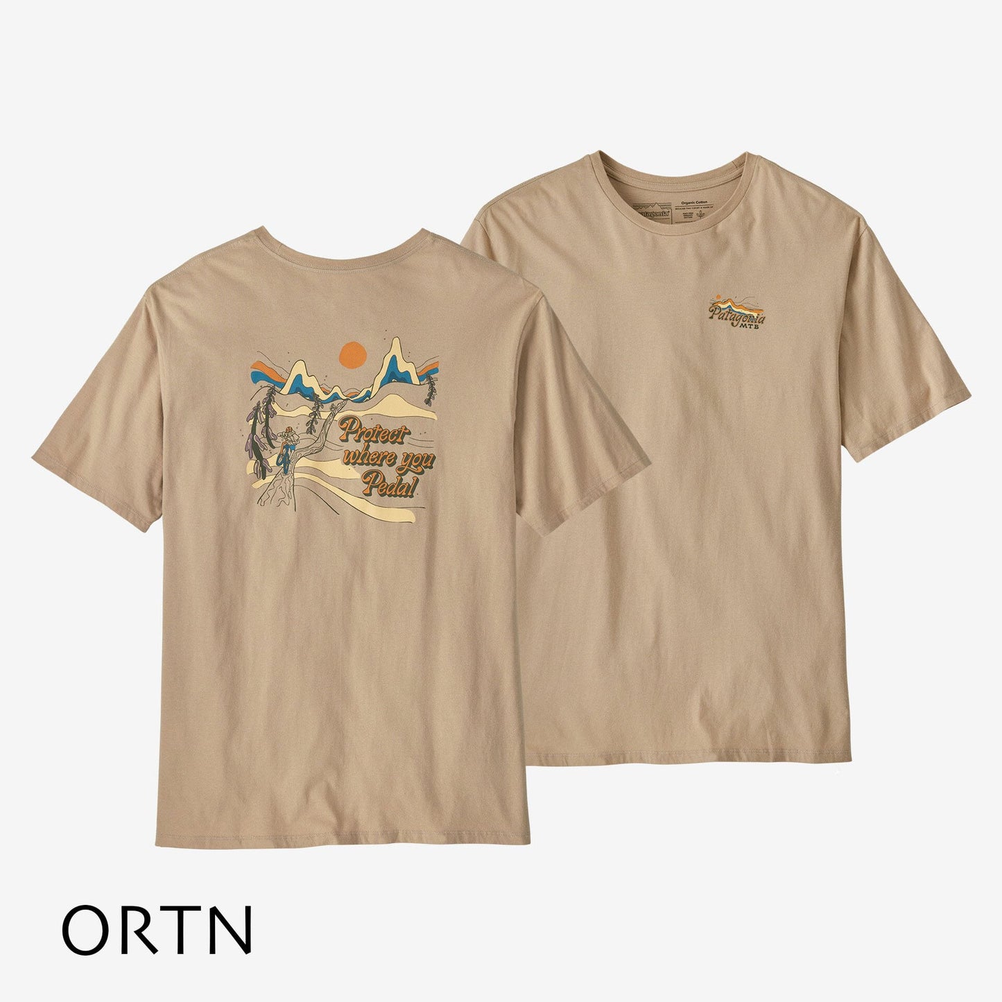 Patagonia [パタゴニア正規代理店] M's Protect Pedal Organic T-Shirt [37670-23] メンズ・プロテクト・ペダル・オーガニック・Tシャツ [2023SS]