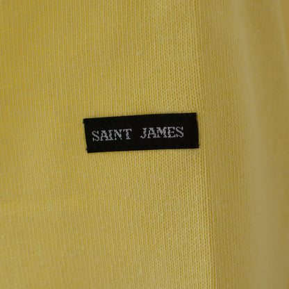 SAINT JAMES [OUESSANT SOLID - ZESTE] [sol-zeste] ウエッソン（無地）・レモンイエロー [2024SS]