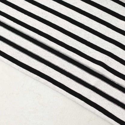 SAINT JAMES [20JC OUES LOOSE BORDER - GRIS.CL/NOIR] [20jclb-gr-nor] ウエッソンルーズ ボーダー・杢ｼﾙﾊﾞｰｸﾞﾚｰ×ﾌﾞﾗｯｸ [2025SS]