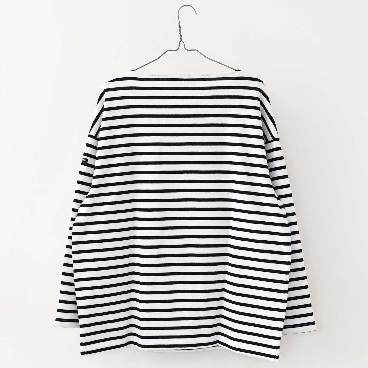 SAINT JAMES [20JC OUES LOOSE BORDER - NEIGE/NOIR] [20jclb-ne-nor] ウエッソンルーズ ボーダー・白×黒 [2025SS]