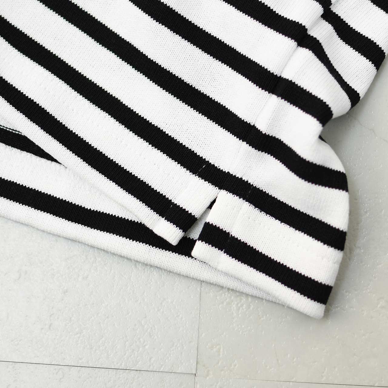 SAINT JAMES [20JC OUES LOOSE BORDER - NEIGE/NOIR] [20jclb-ne-nor] ウエッソンルーズ ボーダー・白×黒 [2025SS]