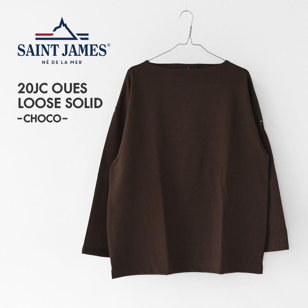 SAINT JAMES [20JC OUES LOOSE SOLID - CHOCO] [20jcls-choco] ウエッソンルーズ ・チョコレートブラウン [2025AW]