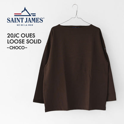SAINT JAMES [20JC OUES LOOSE SOLID - CHOCO] [20jcls-choco] ウエッソンルーズ ・チョコレートブラウン [2025AW]