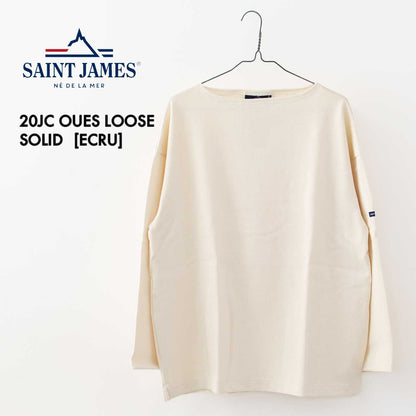 SAINT JAMES [20JC OUES LOOSE SOLID -ECRU] [20jcls-ecru] ウエッソンルーズ ・生成り [2025AW]