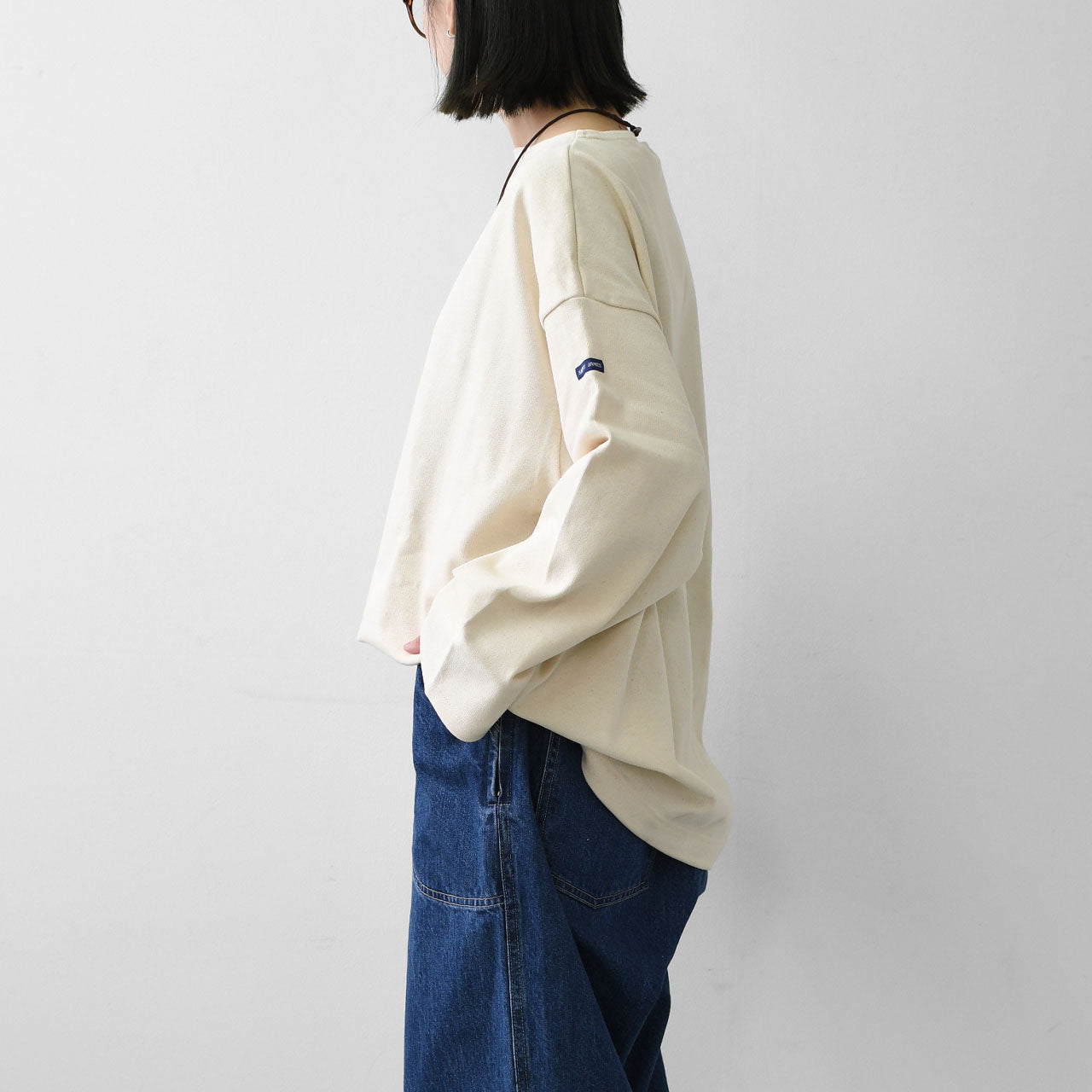 SAINT JAMES [20JC OUES LOOSE SOLID -ECRU] [20jcls-ecru] ウエッソンルーズ ・生成り [2025AW]
