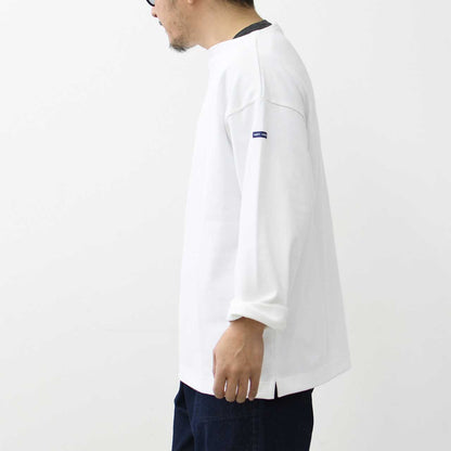 SAINT JAMES [20JC OUES LOOSE SOLID - NEIGE] [20jcls-neige] ウエッソンルーズ ・白 [2025SS]