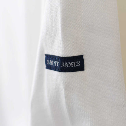 SAINT JAMES [20JC OUES LOOSE SOLID - NEIGE] [20jcls-neige] ウエッソンルーズ ・白 [2025SS]