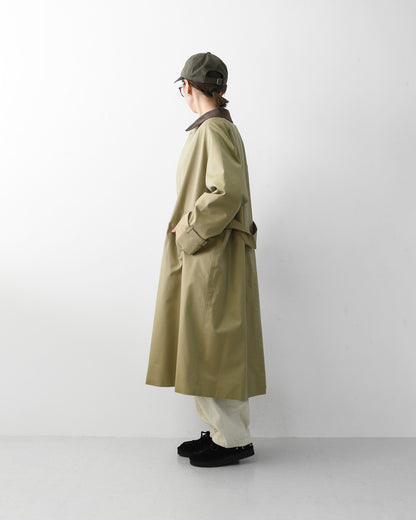 Gymphlex [ジムフレックス] W BELTED BALMACAAN COAT [GY-A0751SYR] ベルテッドバルマカーンコート・クラシック・コート・アウター・LADY'S [2026AW]