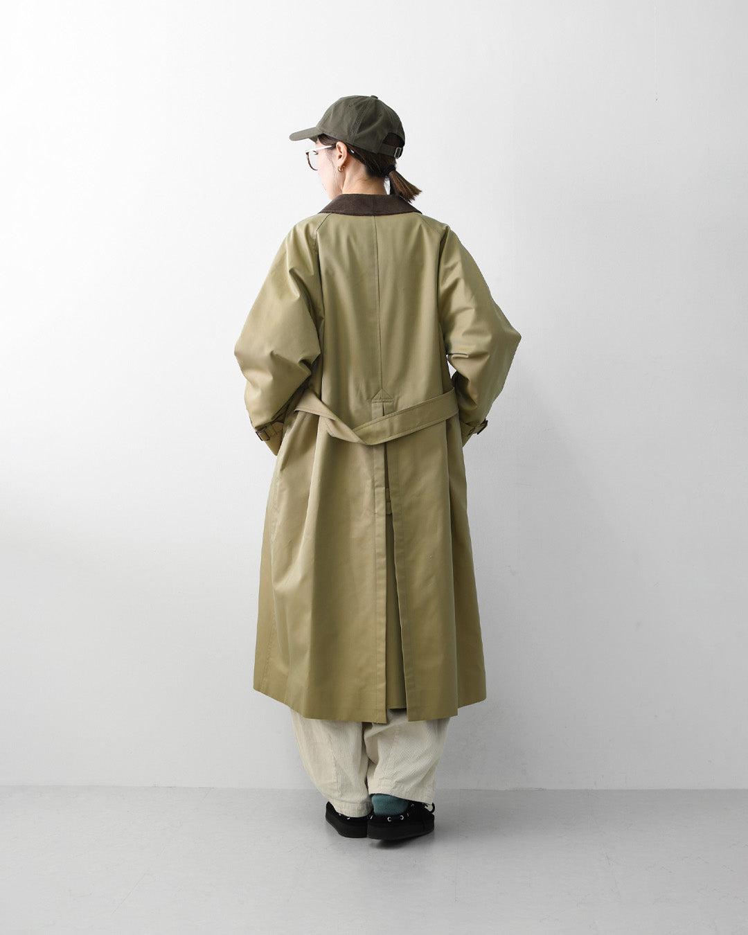 Gymphlex [ジムフレックス] W BELTED BALMACAAN COAT [GY-A0751SYR] ベルテッドバルマカーンコート・クラシック・コート・アウター・LADY'S [2026AW]