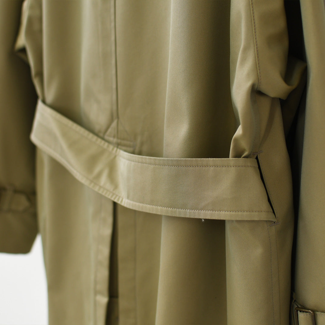 Gymphlex [ジムフレックス] W BELTED BALMACAAN COAT [GY-A0751SYR] ベルテッドバルマカーンコート・クラシック・コート・アウター・LADY'S [2026AW]