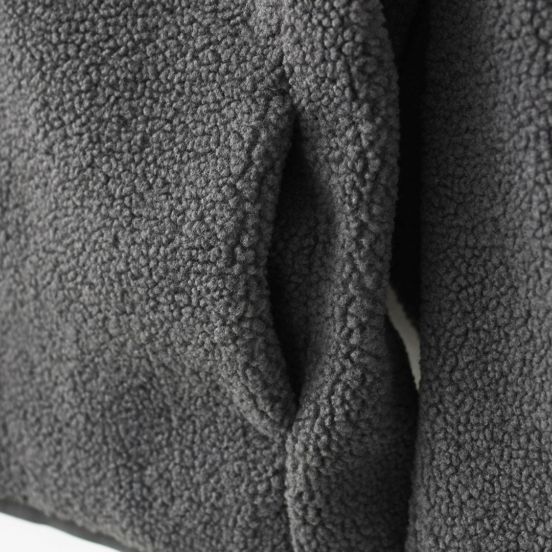 Gymphlex [ジムフレックス] W COLLARLESS BOA JACKET [GY-A0851BOL] ノーカラーボアジャケット・ボアジャケット・ボアブルゾン・カラーレス・ジャケット・ブルゾン・アウター・LADY'S [2026AW]