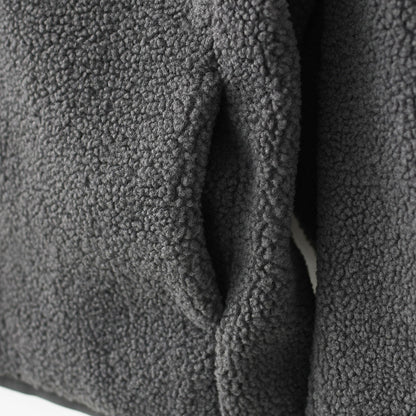 Gymphlex [ジムフレックス] W COLLARLESS BOA JACKET [GY-A0851BOL] ノーカラーボアジャケット・ボアジャケット・ボアブルゾン・カラーレス・ジャケット・ブルゾン・アウター・LADY'S [2026AW]