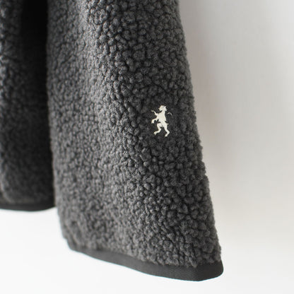Gymphlex [ジムフレックス] W COLLARLESS BOA JACKET [GY-A0851BOL] ノーカラーボアジャケット・ボアジャケット・ボアブルゾン・カラーレス・ジャケット・ブルゾン・アウター・LADY'S [2026AW]
