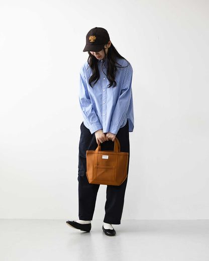 Gymphlex [ジムフレックス] W SHORT B.D. SHIRT L/S [GY-B0198PSE] ショートボタンダウンシャツロングスリーブ・ストライプ・長袖シャツ・コットン・羽織・LADY'S [2026AW]