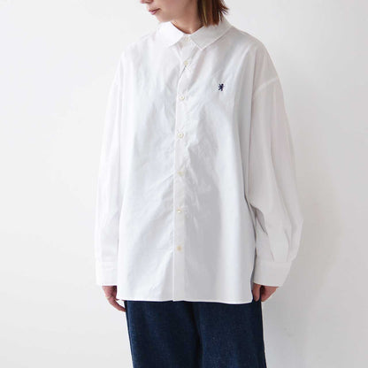 Gymphlex [ジムフレックス] W TYPEWRITER GATHER SHIRT [GY-B0313TTO] タイプライターギャザーシャツ [2024AW]