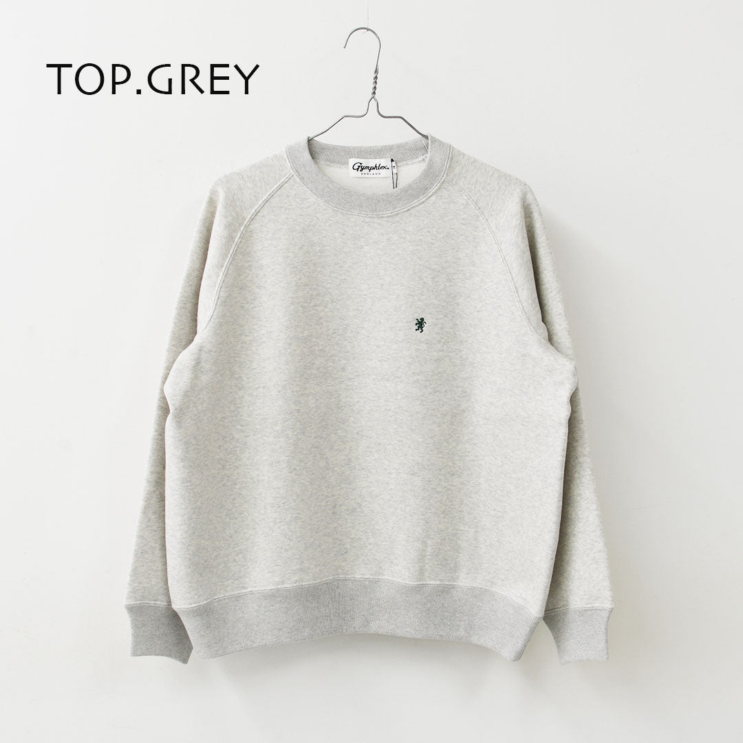 Gymphlex  [ジムフレックス] W SWING SLEEVE CREW NECK P.O. [GY-C0291TCF] スイング スリーブ クルー ネック プルオーバー・長袖スウェット・スウェットプルオーバー・スウィングスリーブ・LADY'S [2026AW]