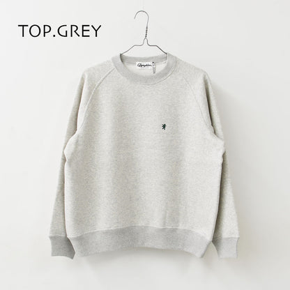 Gymphlex  [ジムフレックス] W SWING SLEEVE CREW NECK P.O. [GY-C0291TCF] スイング スリーブ クルー ネック プルオーバー・長袖スウェット・スウェットプルオーバー・スウィングスリーブ・LADY'S [2026AW]