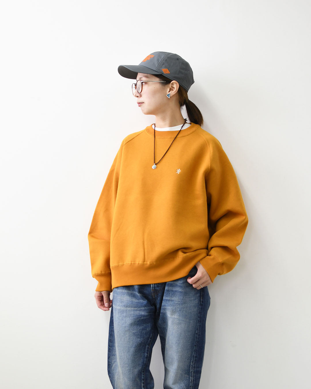 Gymphlex  [ジムフレックス] W SWING SLEEVE CREW NECK P.O. [GY-C0291TCF] スイング スリーブ クルー ネック プルオーバー・長袖スウェット・スウェットプルオーバー・スウィングスリーブ・LADY'S [2026AW]